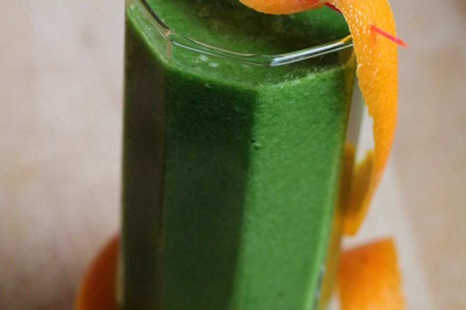 Orangen-Grünkohl-Smoothie