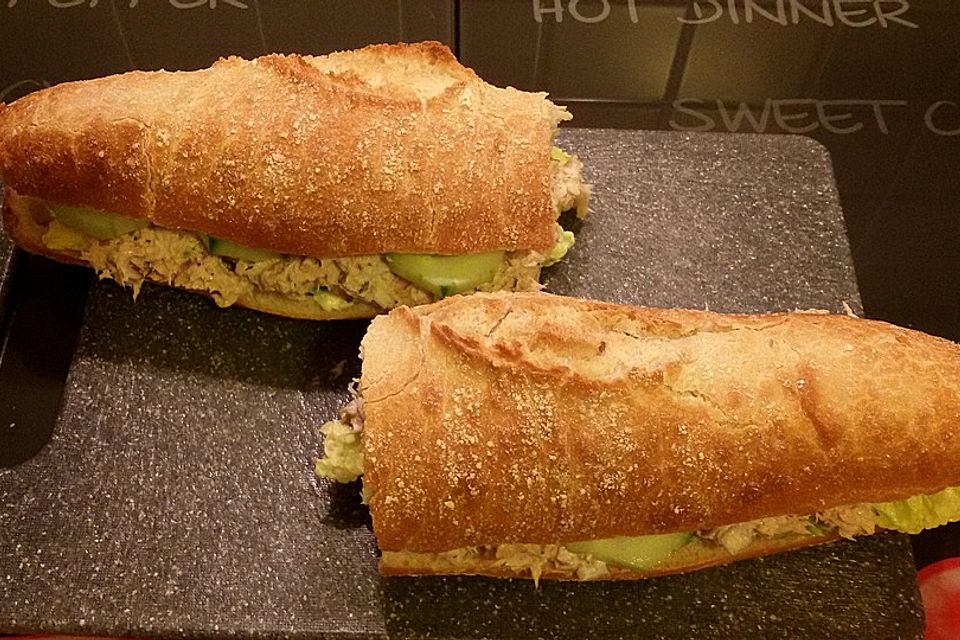 Thunfisch-Baguette