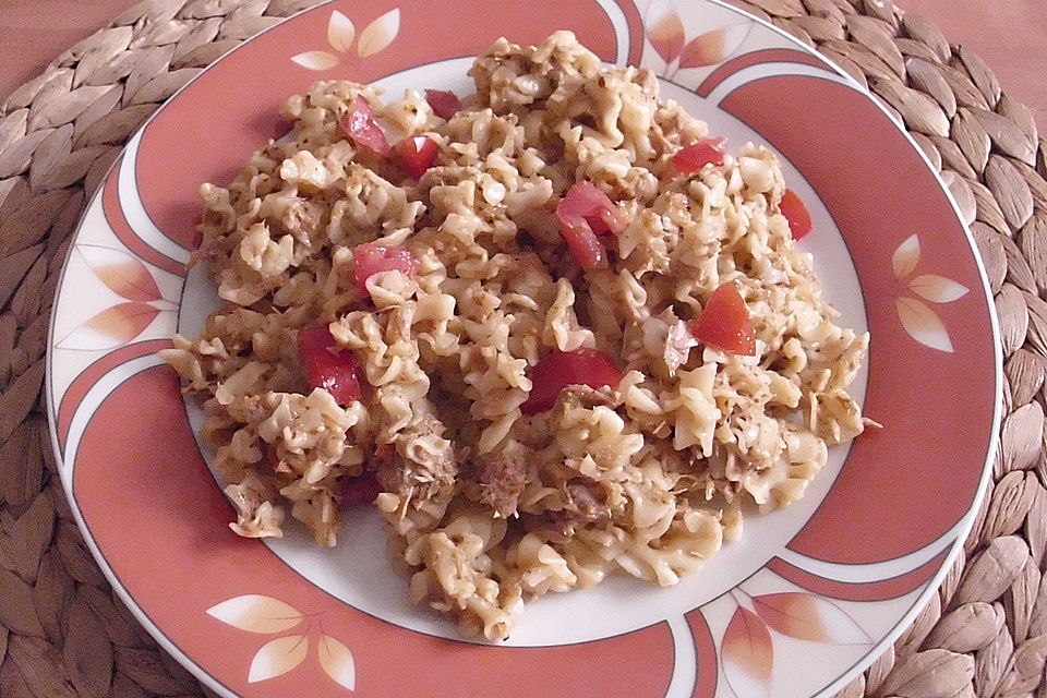 Spaghetti-Thunfisch Salat