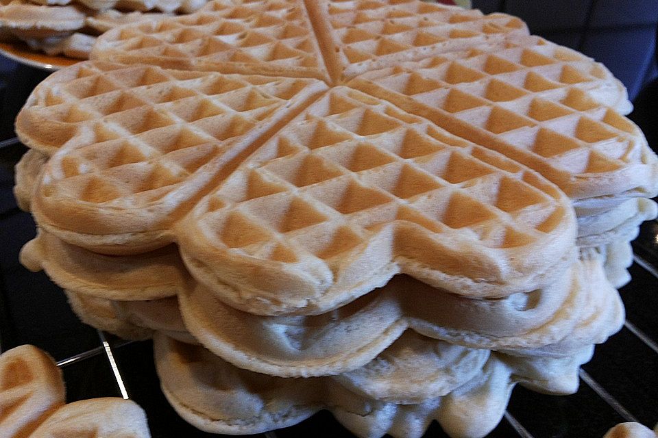 Perfekte vegane Waffeln