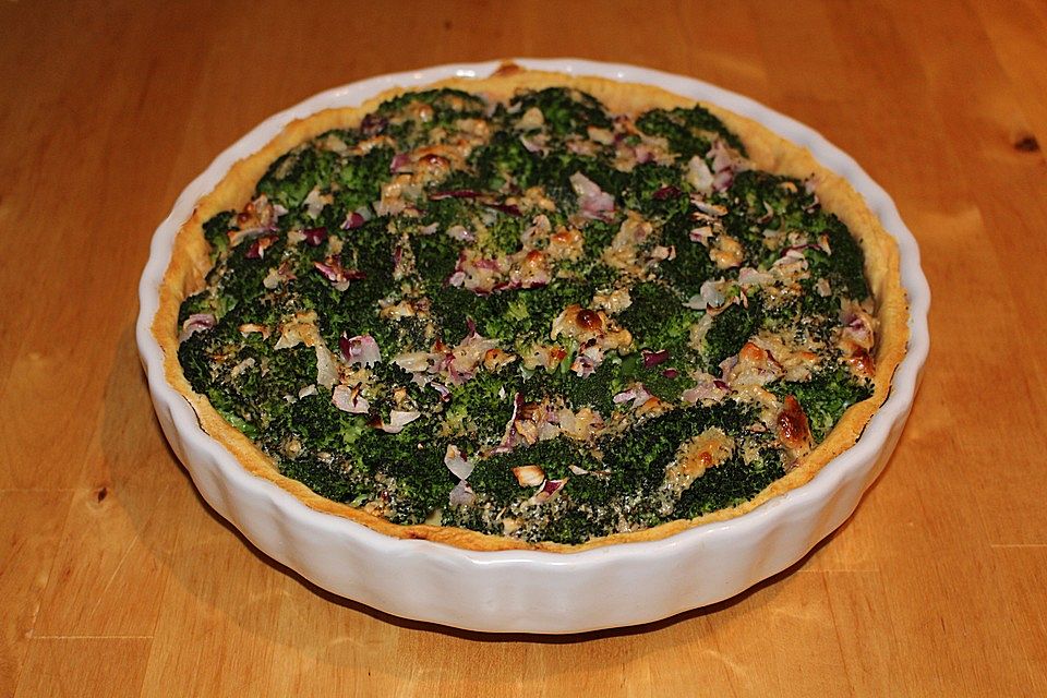 Vegane Brokkoli-Quiche