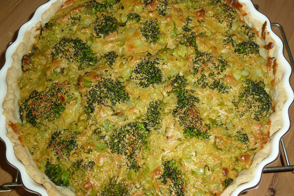 Vegane Brokkoli-Quiche