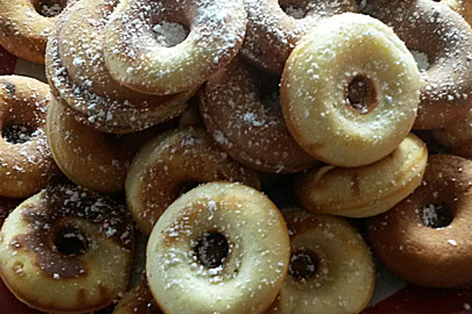 Köstliche Waffeldonuts