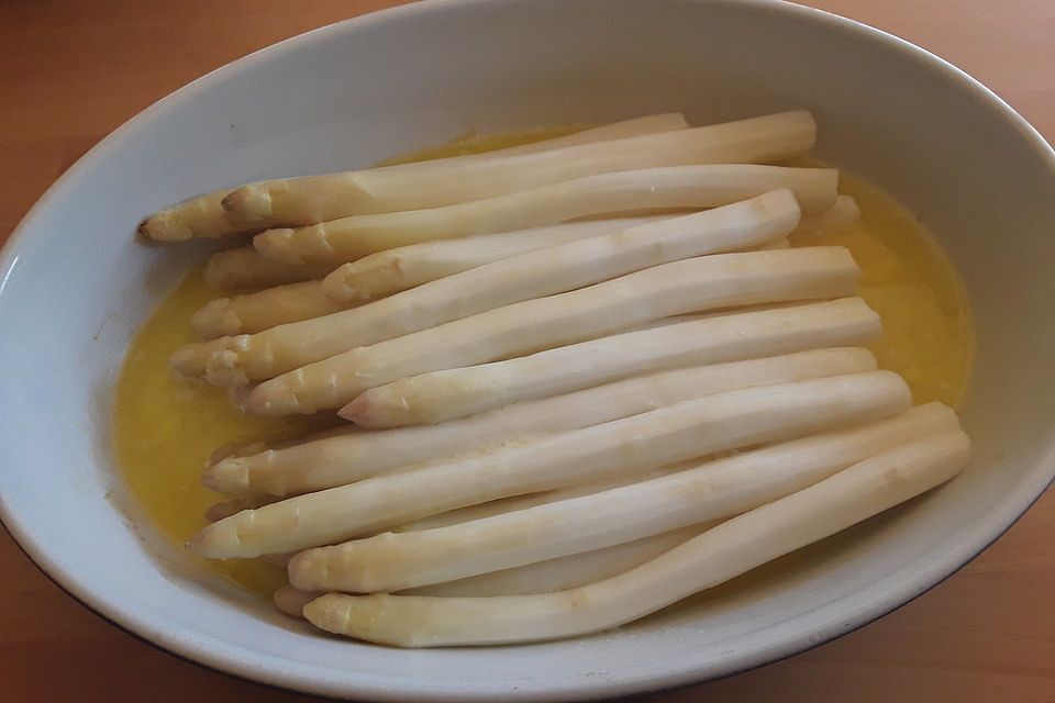 Spargel aus dem Backofen