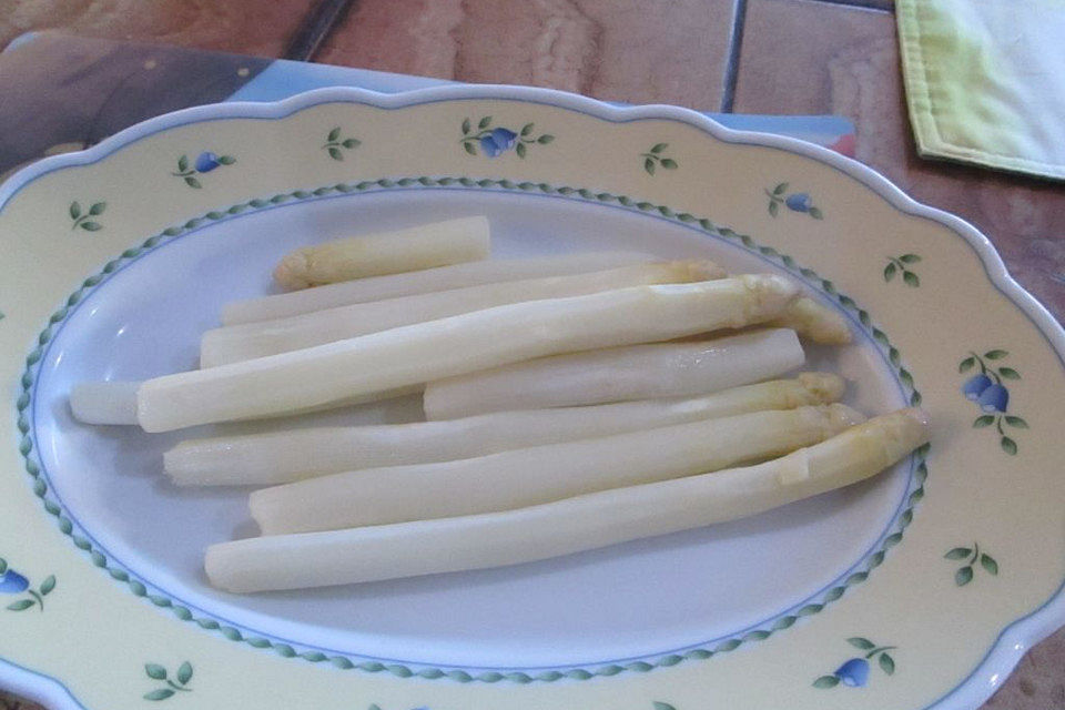 Spargel aus dem Backofen