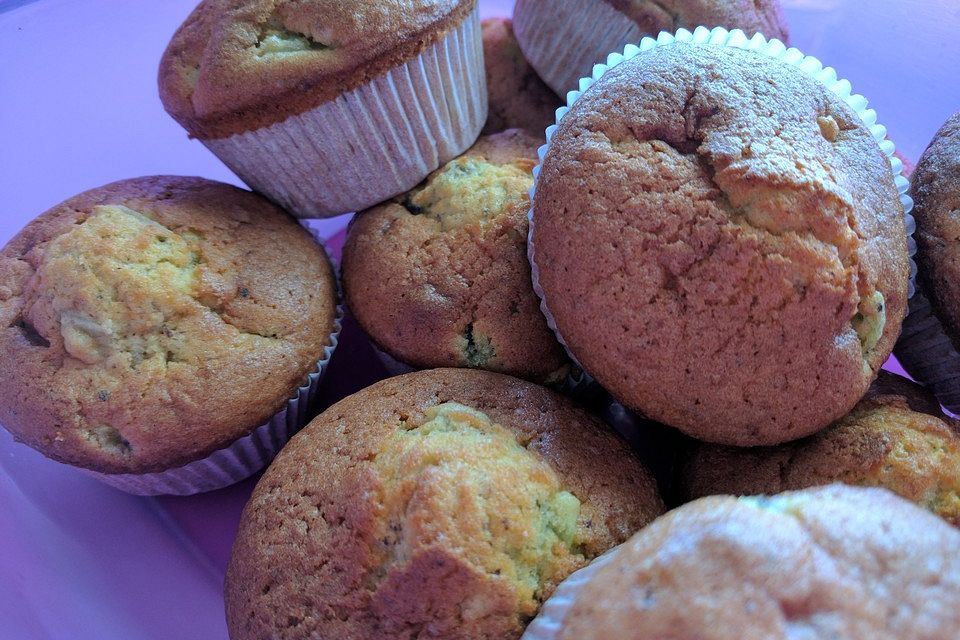 Bananen-Kiwi-Muffins