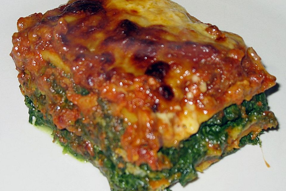 Spinatlasagne