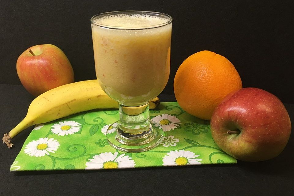 Energysmoothie Apfel-Banane