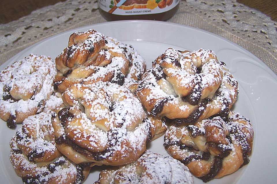 Nutellaschnecken