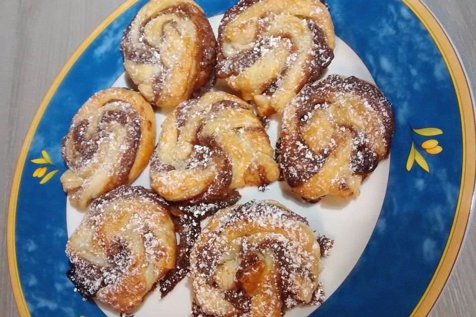 Nutellaschnecken