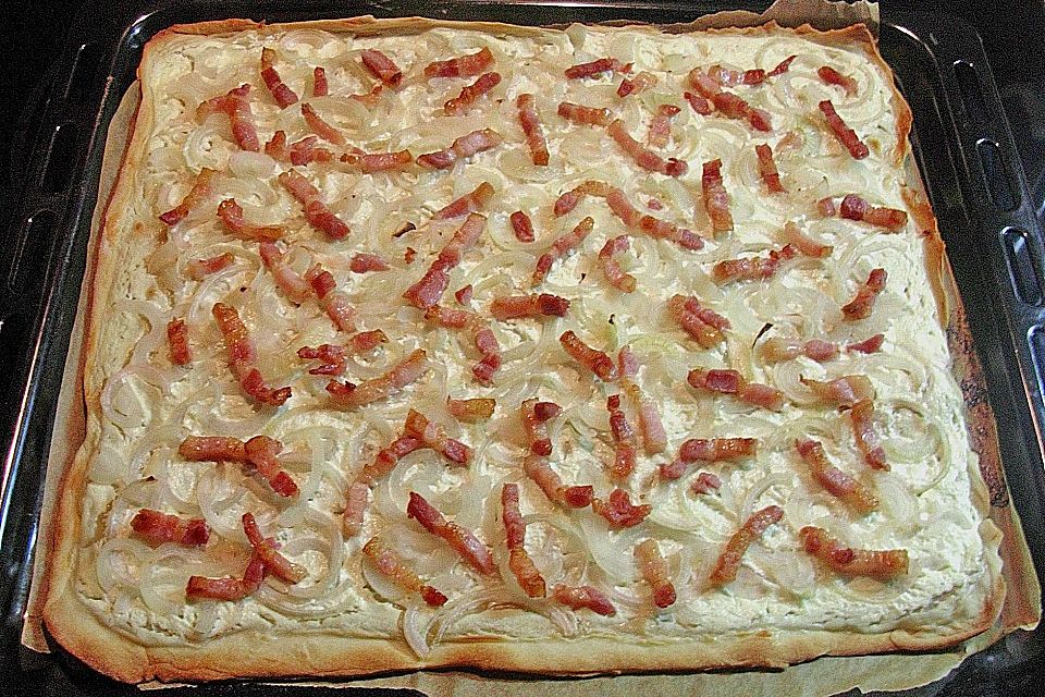 Elsässer Flammkuchen