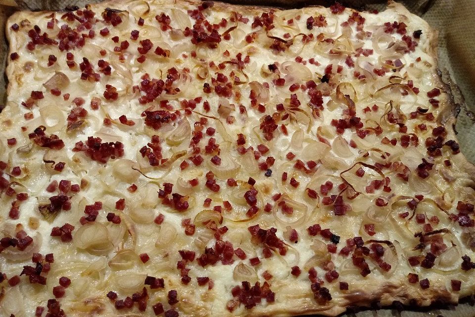 Elsässer Flammkuchen