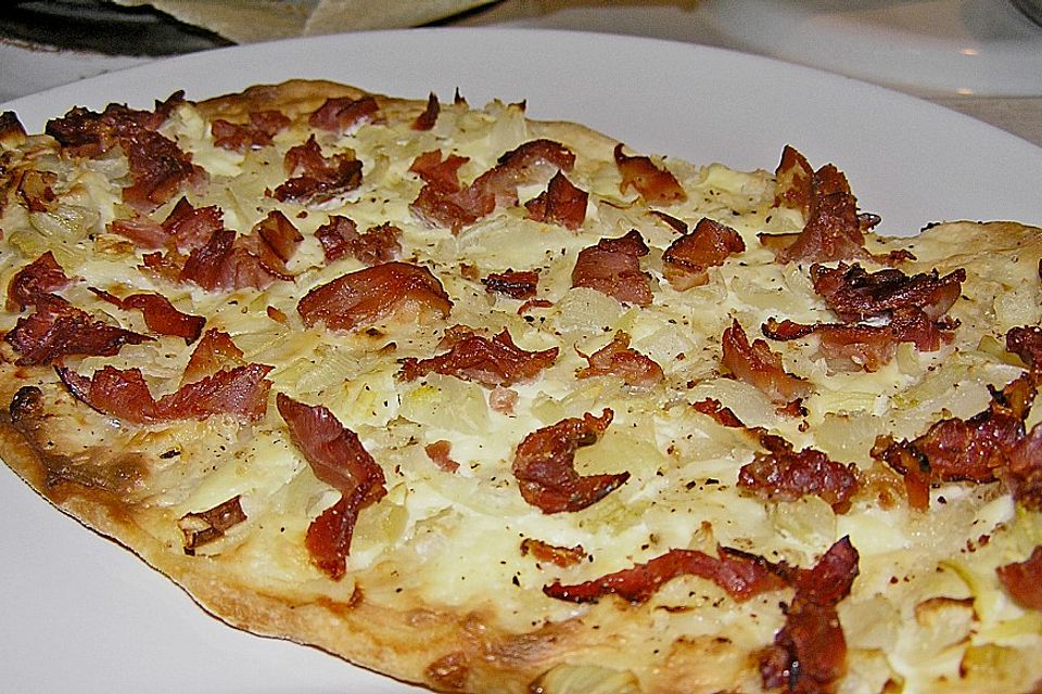 Elsässer Flammkuchen