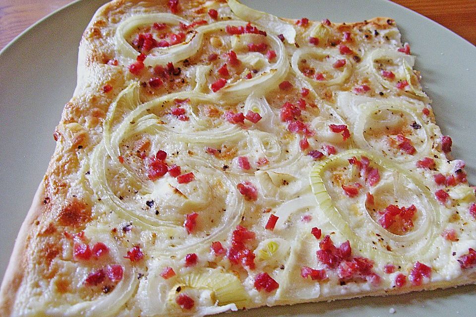 Elsässer Flammkuchen