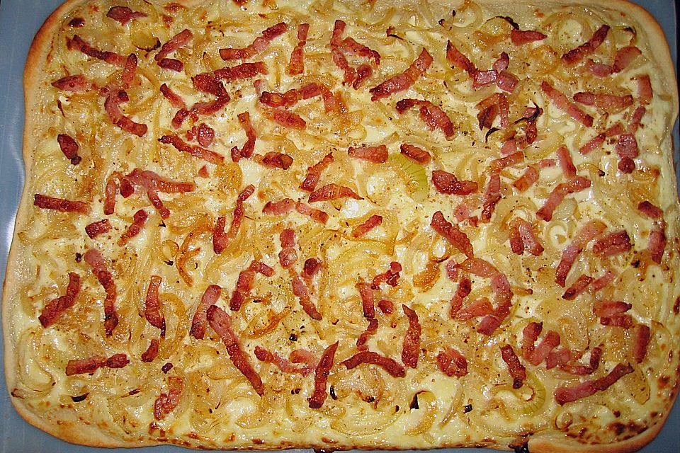 Elsässer Flammkuchen