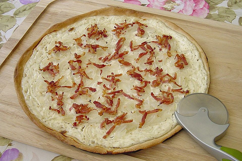 Elsässer Flammkuchen