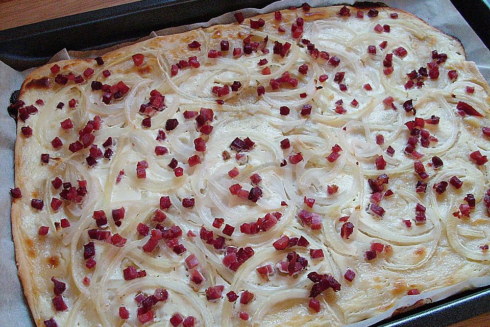 Elsässer Flammkuchen