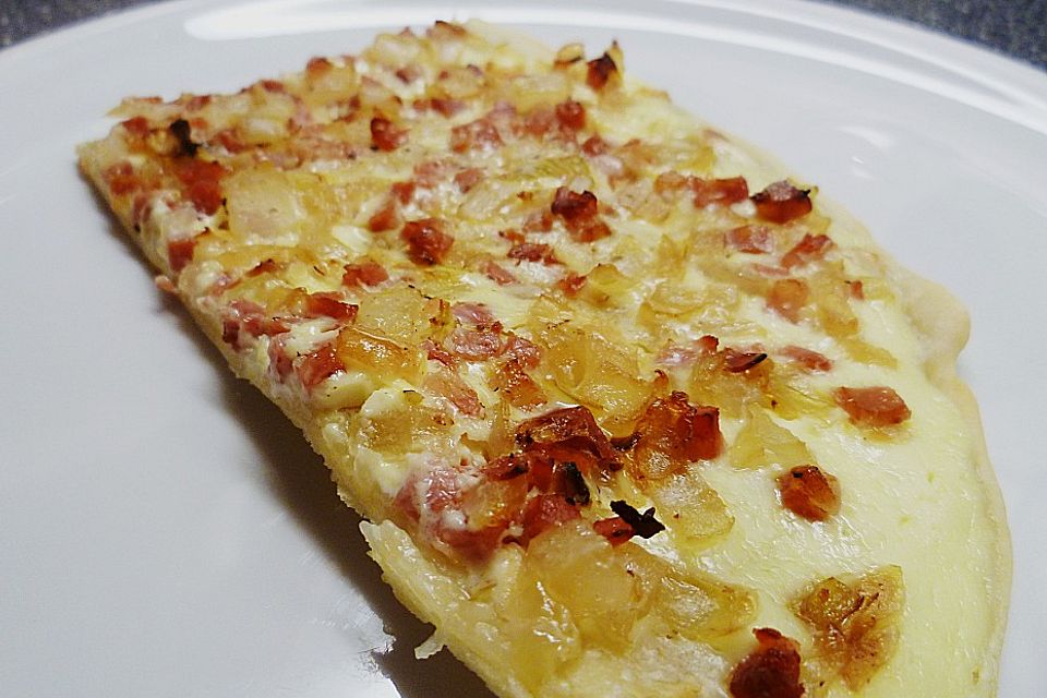 Elsässer Flammkuchen