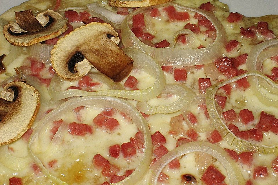 Elsässer Flammkuchen