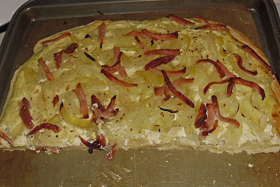 Elsässer Flammkuchen