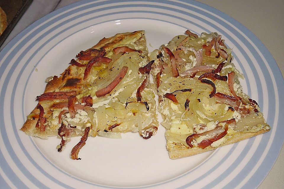 Elsässer Flammkuchen