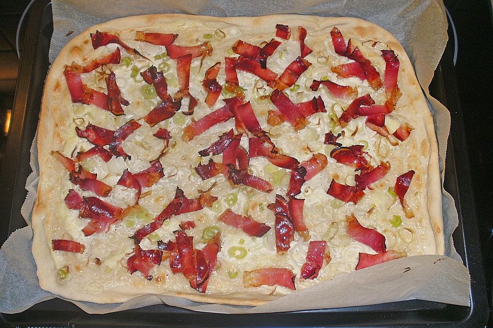 Elsässer Flammkuchen