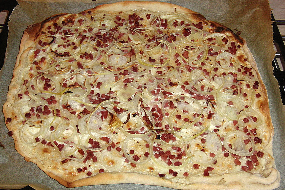 Elsässer Flammkuchen