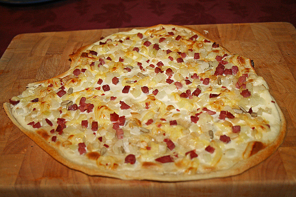 Elsässer Flammkuchen