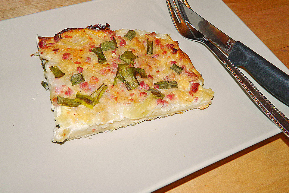 Elsässer Flammkuchen