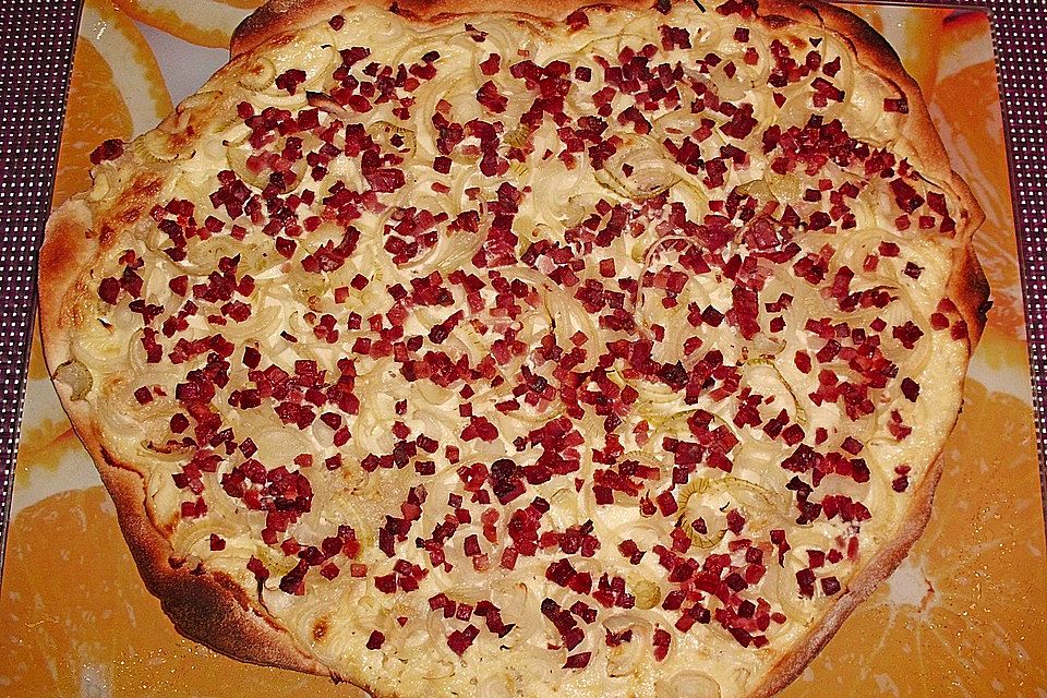 Elsässer Flammkuchen