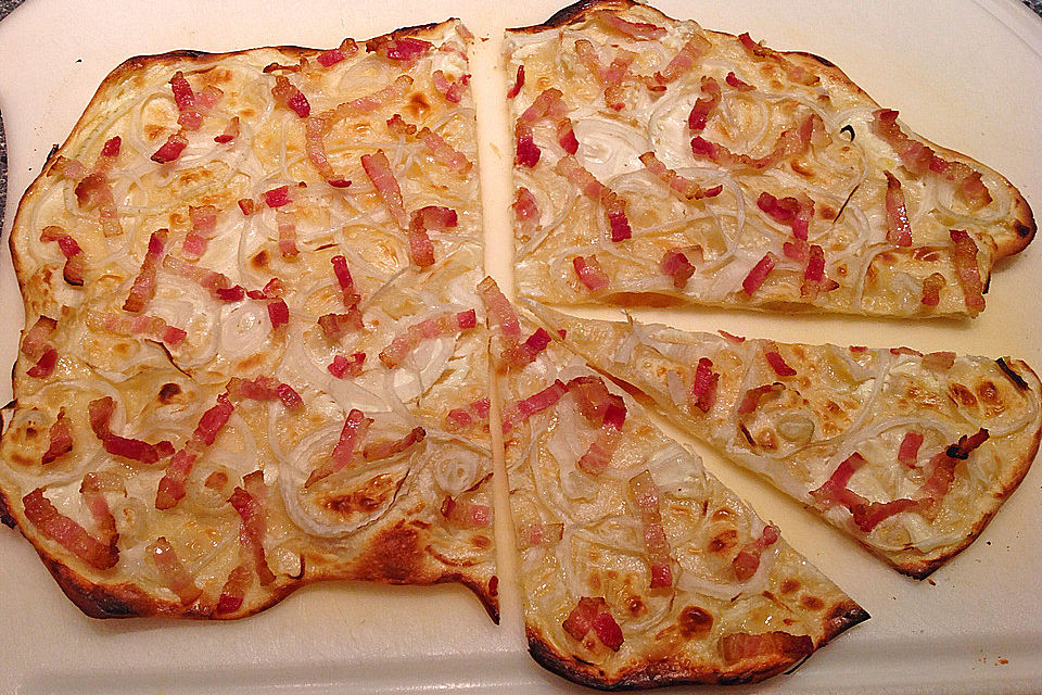 Elsässer Flammkuchen