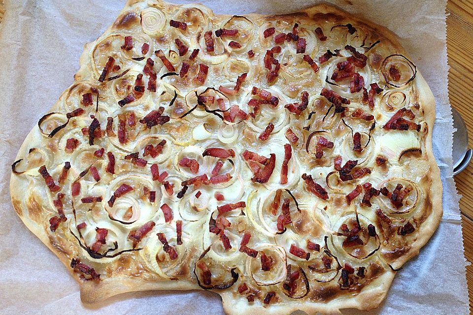 Elsässer Flammkuchen