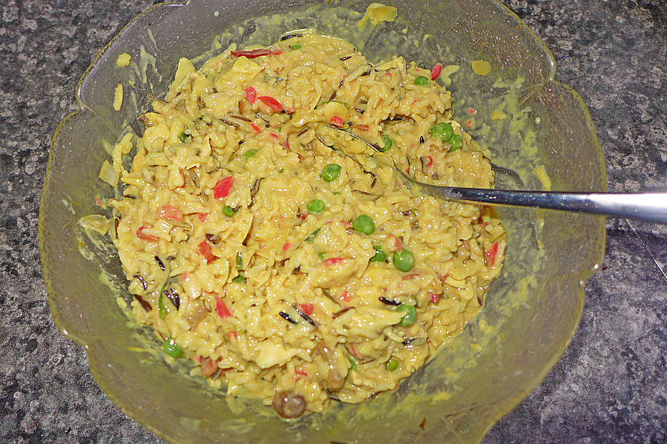 Indonesischer Reissalat