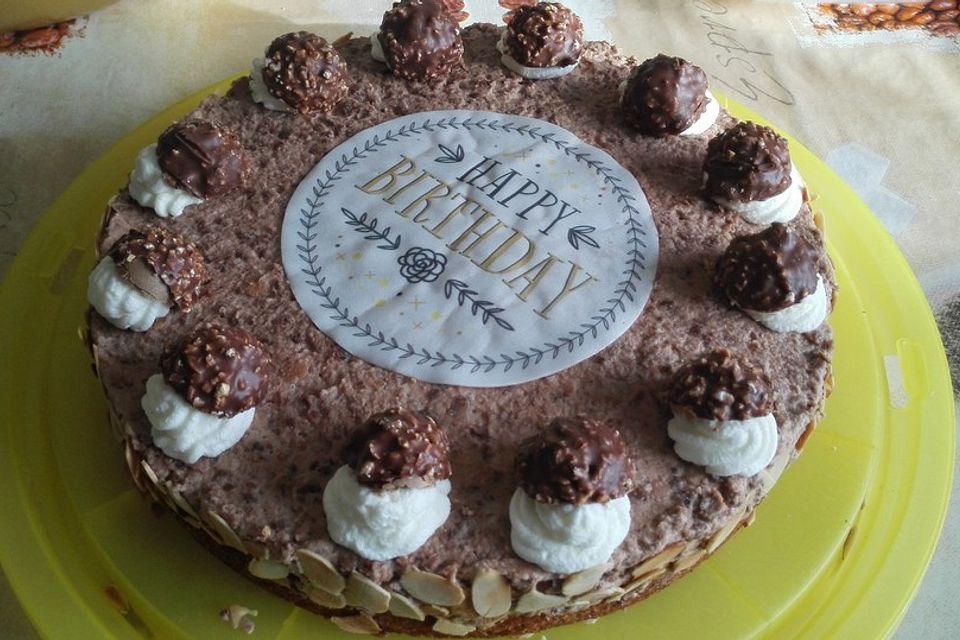 Feine Rocher - Torte