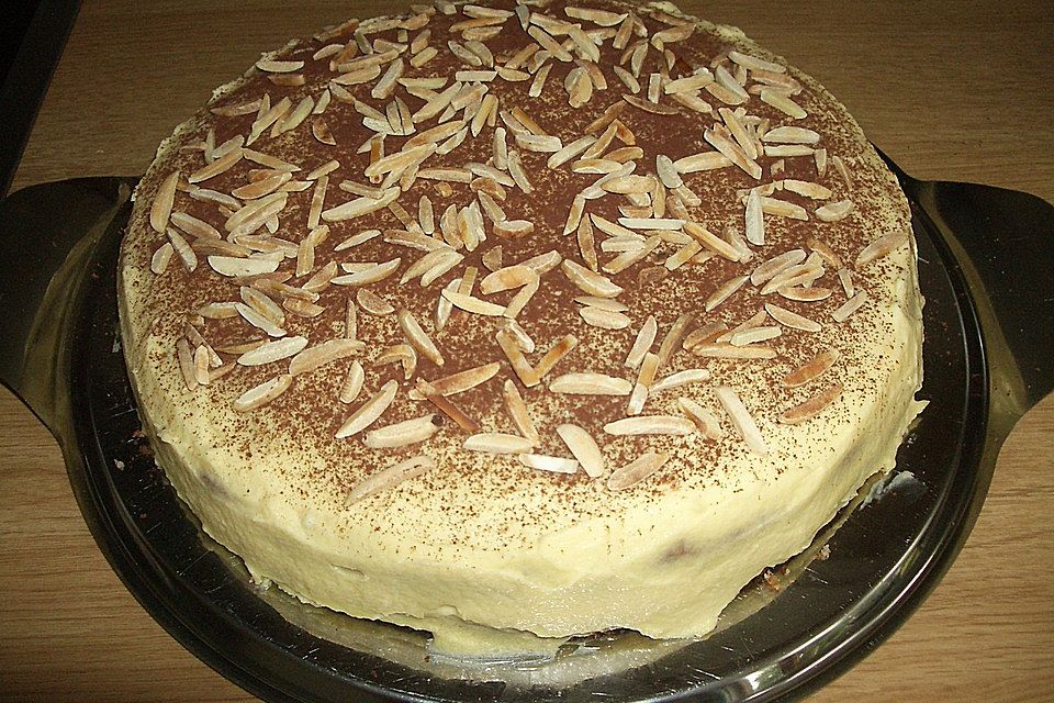 Schichttorte mit Espresso