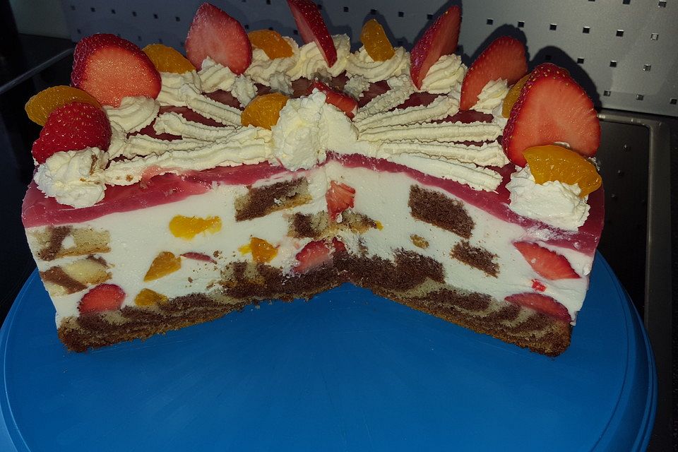 Zebra-Crash-Kuchen