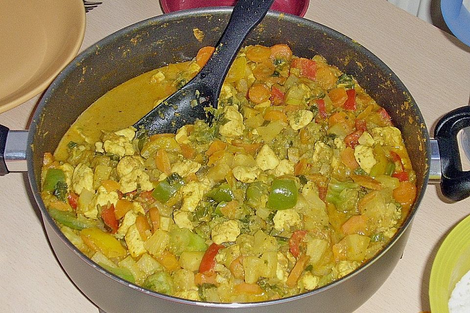 Curryhuhn