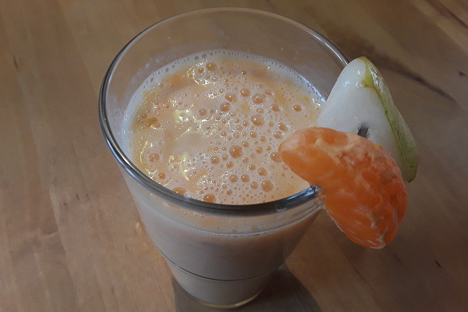 Mandarinen-Birnen-Smoothie