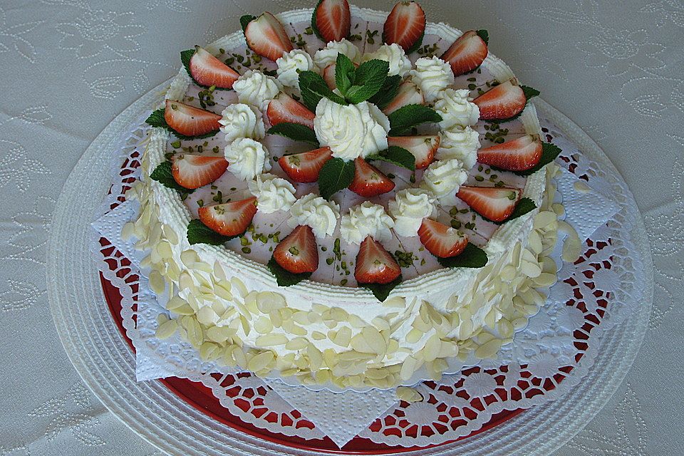 Erdbeertorte