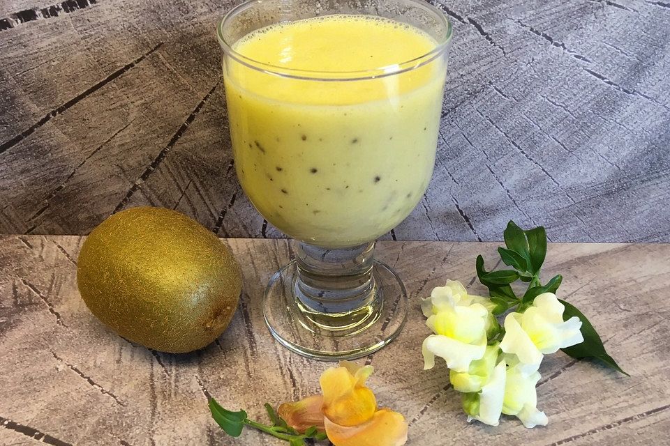 Orange-Kiwi-Joghurt-Smoothie