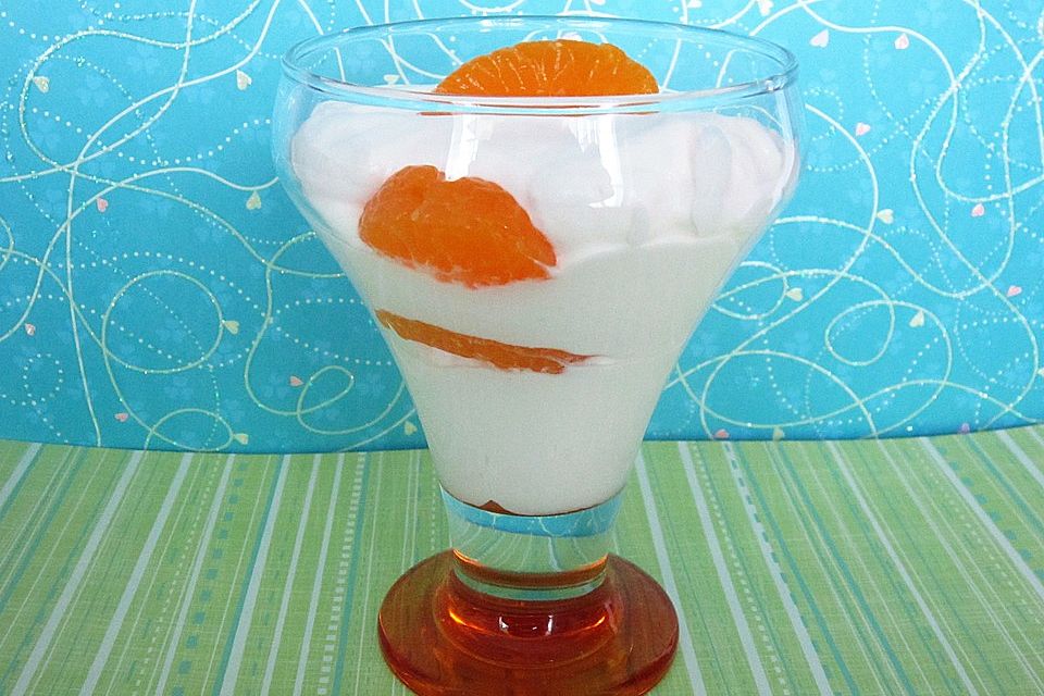 Mandarinen - Quarkdessert