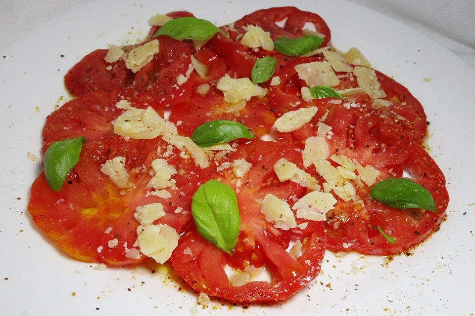 Tomaten-Carpaccio