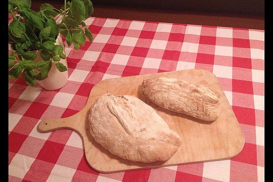 Luftiges Ciabatta