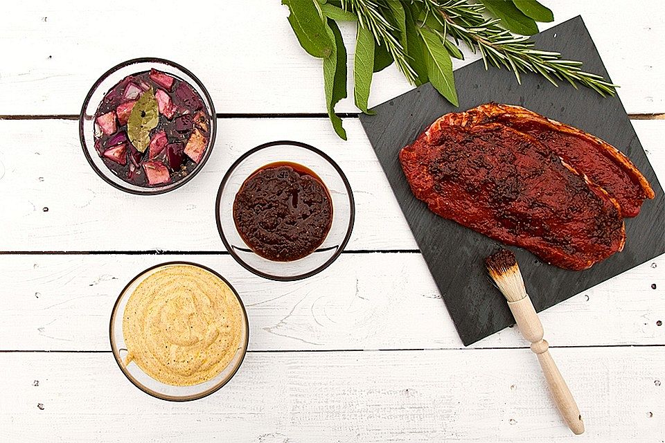 Pikante Barbecuemarinade für Fleisch