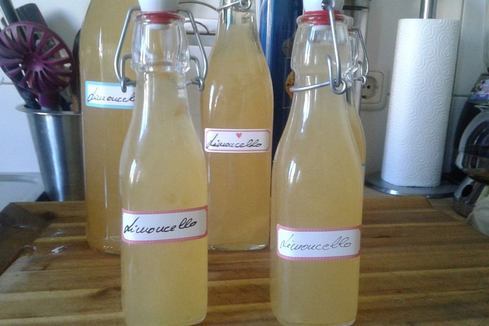 Limoncello mit Wodka