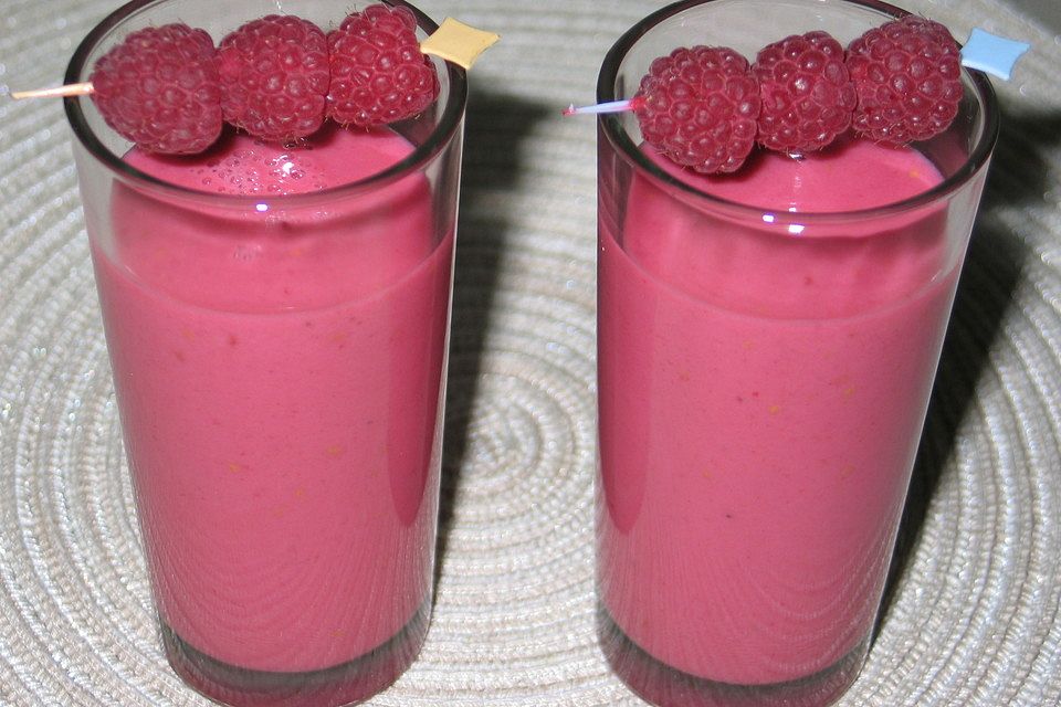 Himbeer-Bananen-Smoothie