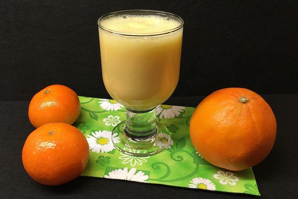 Orangen-Mandarinen-Kefir-Smoothie