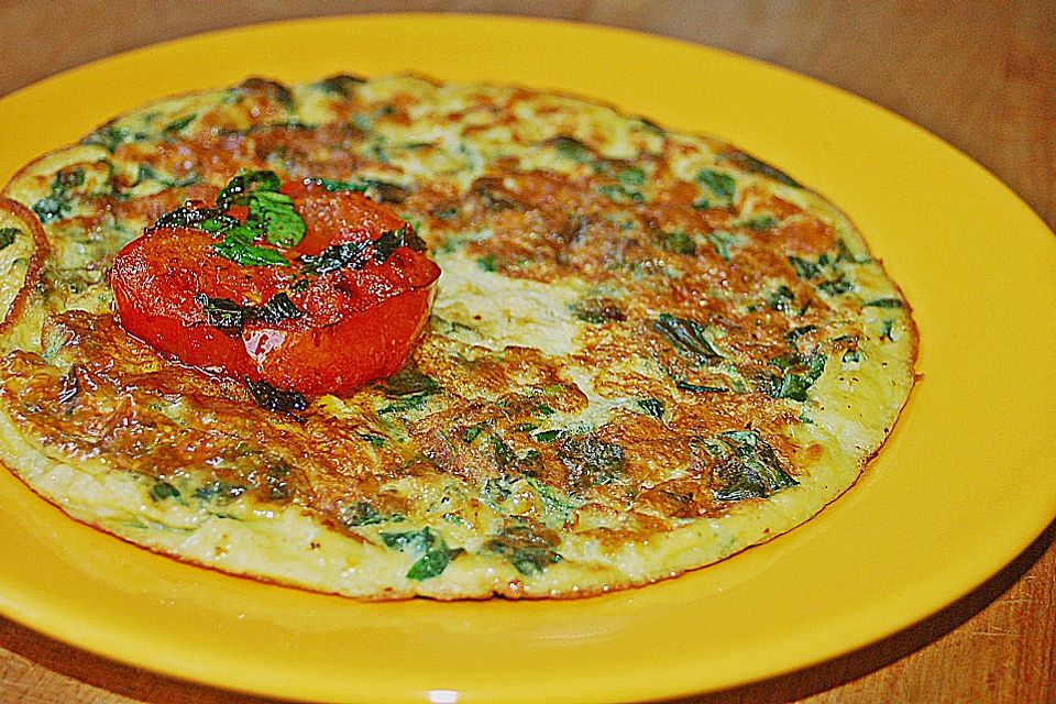 Sauerampfer-Omelette