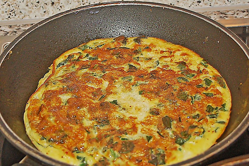 Sauerampfer-Omelette