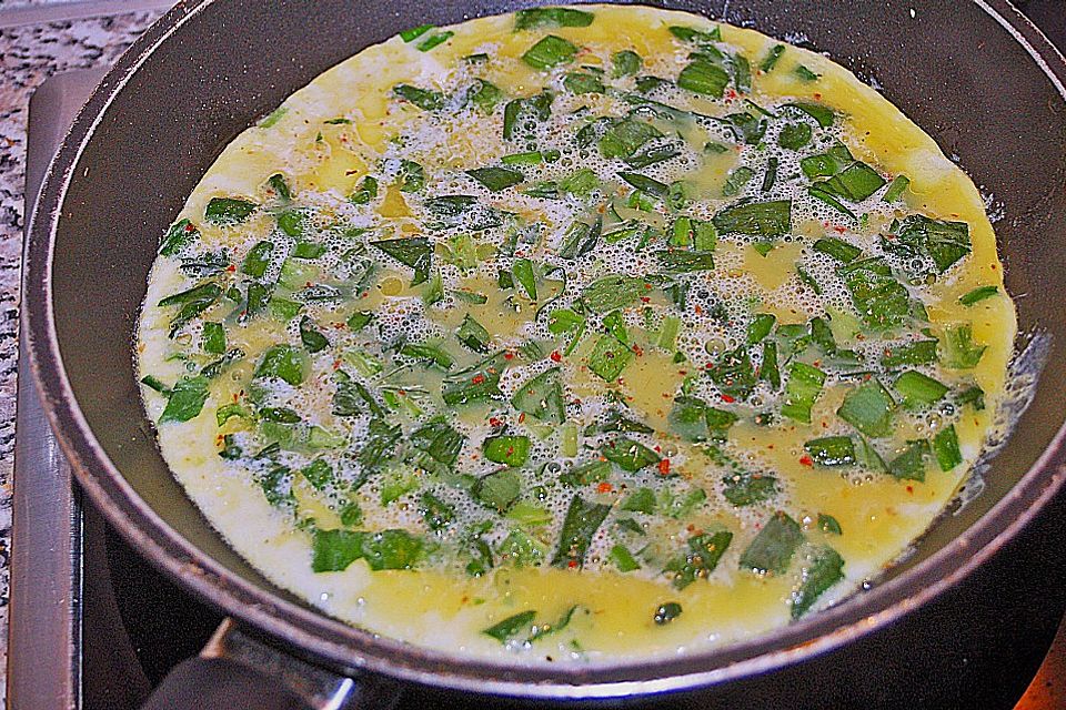 Sauerampfer-Omelette